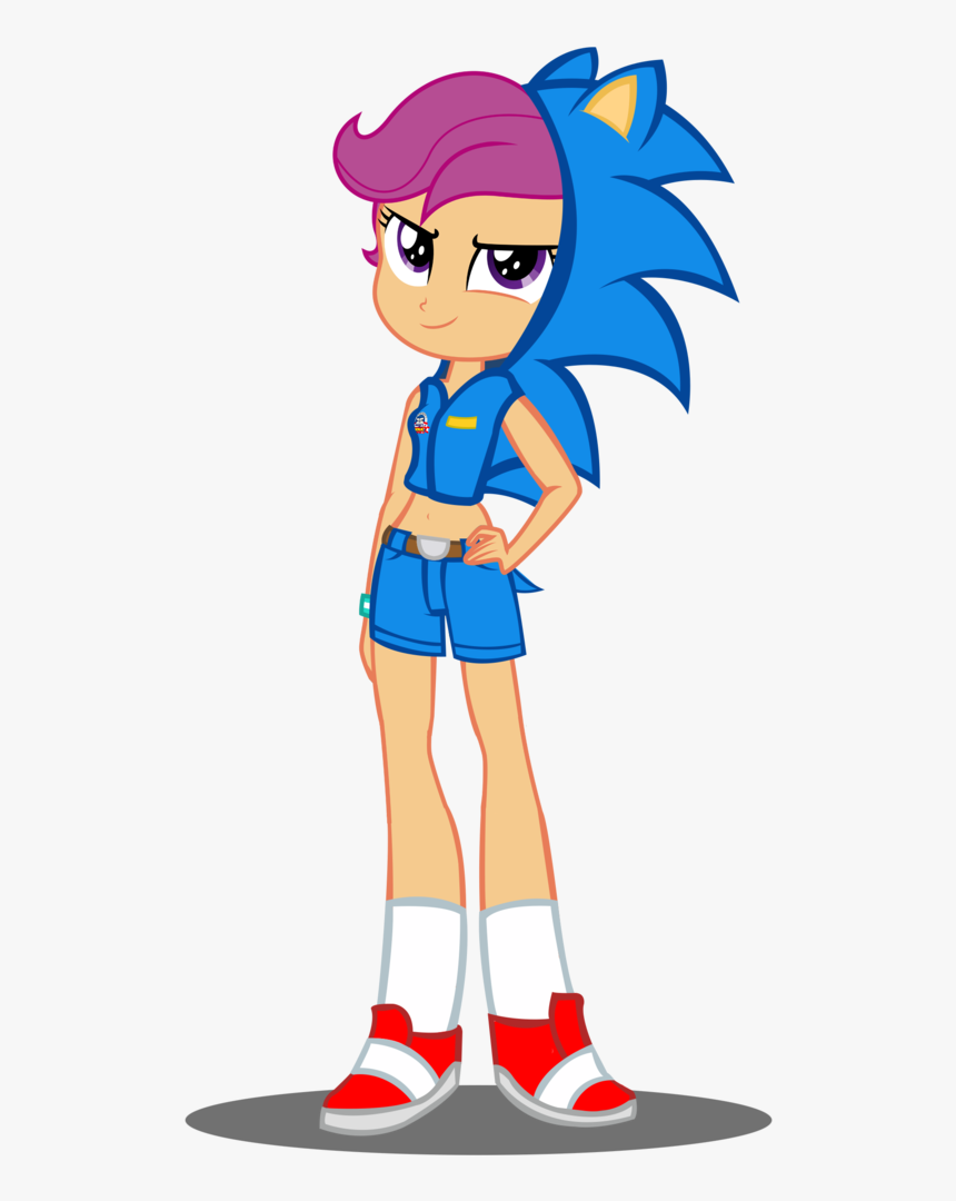 Trungtranhaitrung, Belly Button, Classic Sonic, Clothes, - Equestria Girls Classic Sonic, HD Png Download, Free Download