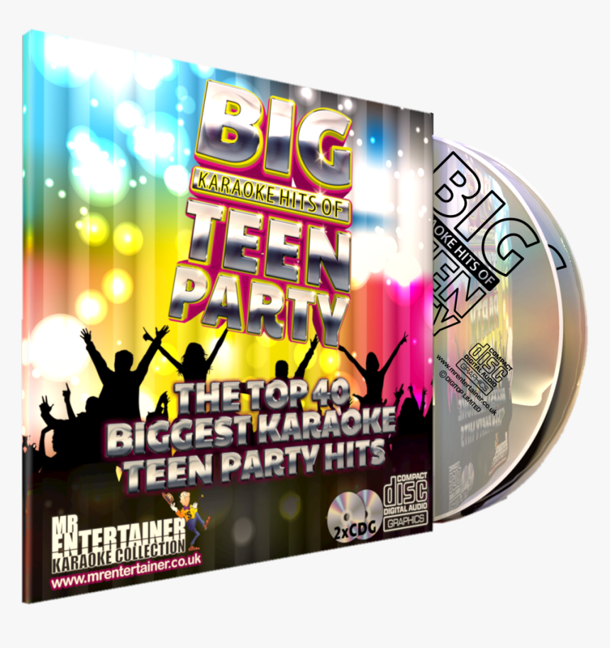 Mr Entertainer Big Karaoke Hits Of Teen Party - Flyer, HD Png Download, Free Download