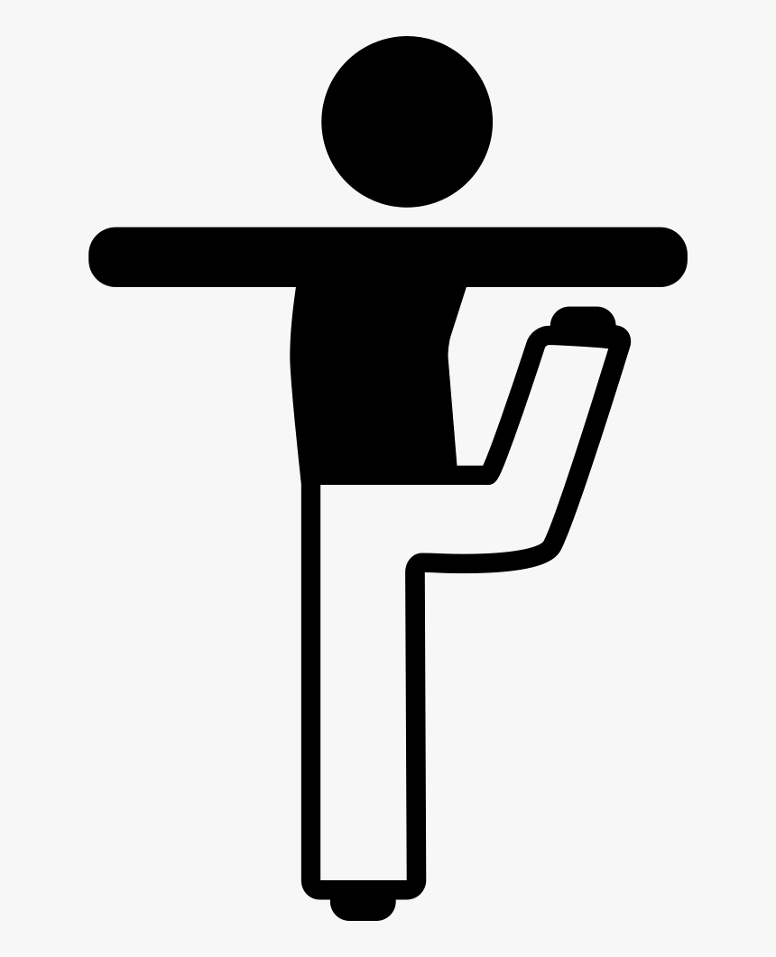 Man Stretching Arms And Leg Backwards - Arm, HD Png Download, Free Download