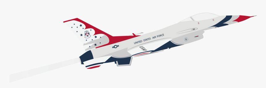 Maneuvers Of The Thunderbirds Topper Image - Air Force Thunderbirds Png, Transparent Png, Free Download