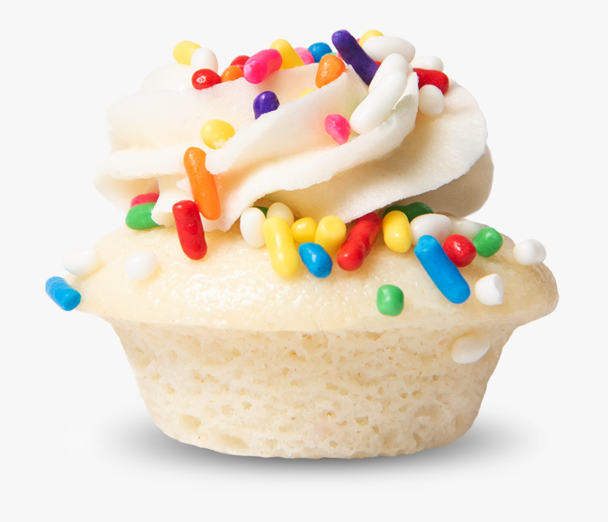 Transparent Cupcakes With Sprinkles Clipart - Buttercream, HD Png Download, Free Download