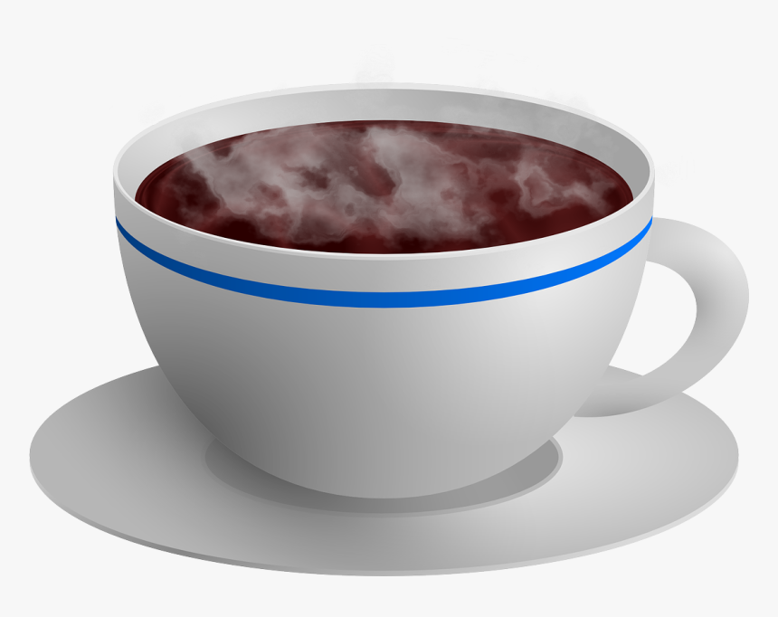 Hot Chocolate Coffee Tea - Coffee Cup Gif Png, Transparent Png, Free Download