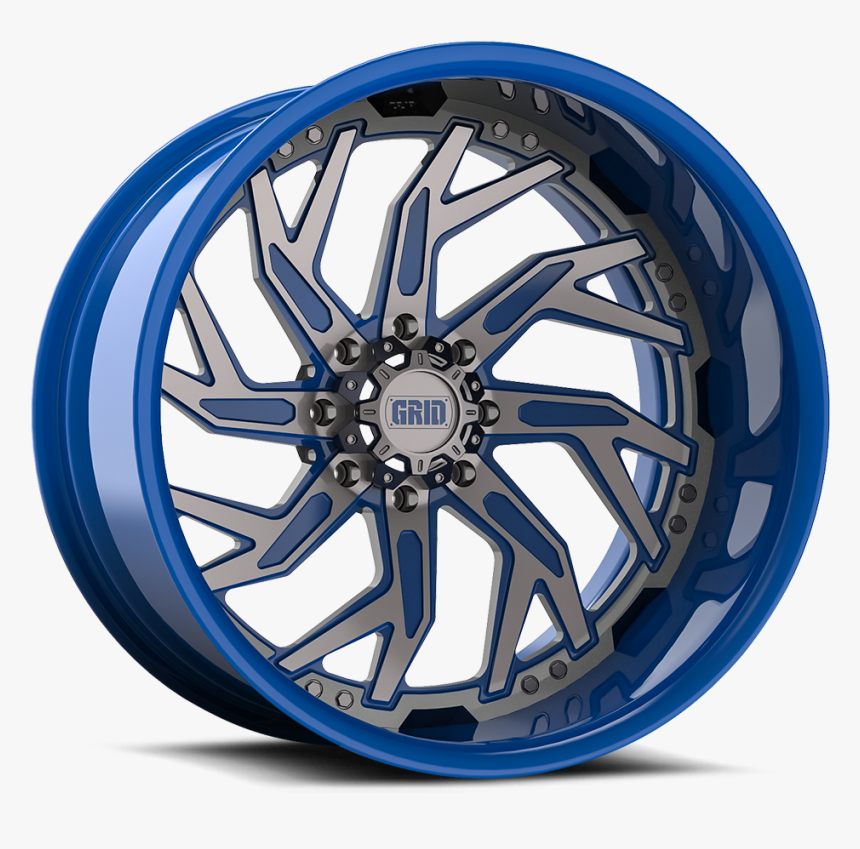 5 Blue Rim Wheels, HD Png Download, Free Download