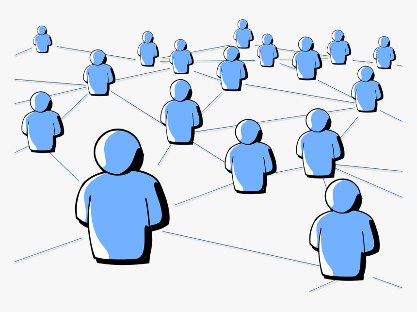 Social Networking Clipart, HD Png Download, Free Download