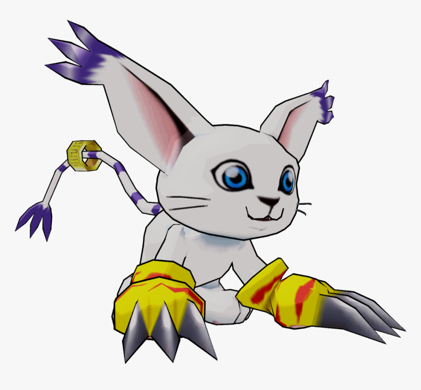 Gatomon - Digimon Gabumon, HD Png Download, Free Download