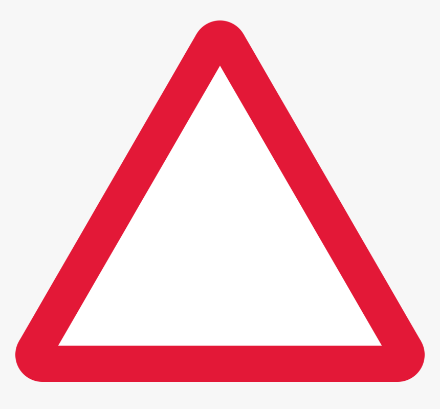 Uk Traffic Sign Blank Triangle Road Sign Blank Triangle Road Sign HD 