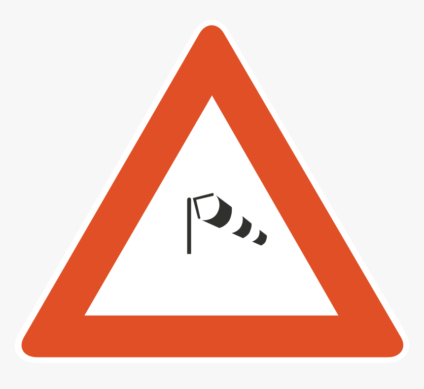 Blank Warning Road Signs Clipart , Png Download - Triangle Sign Png, Transparent Png, Free Download