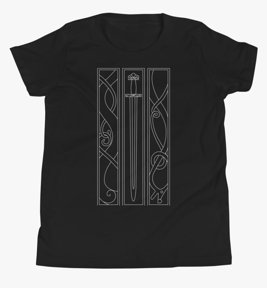 Viking Sword T-shirt For Kids - Shirt, HD Png Download, Free Download