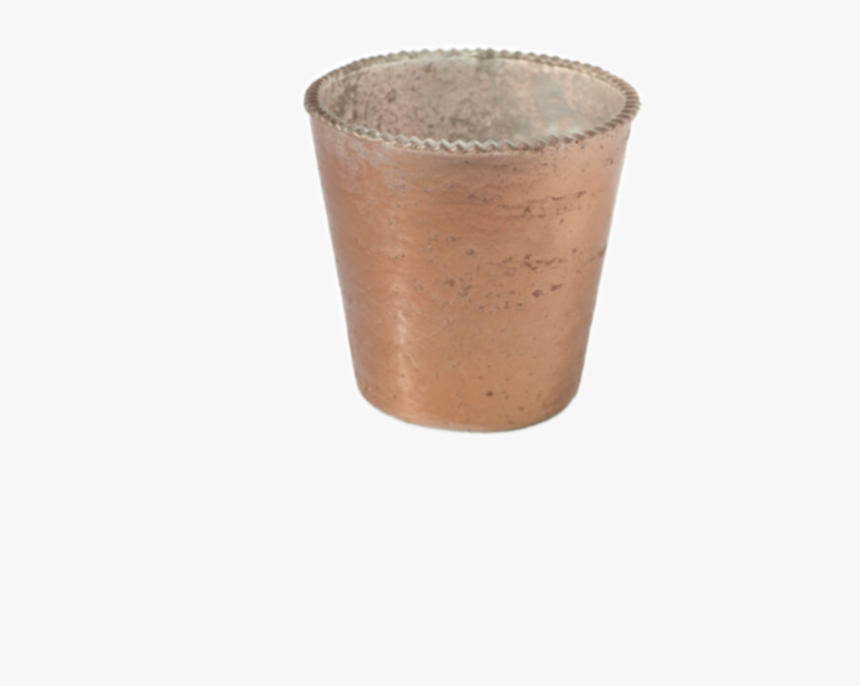 Large Rose Gold Votive - Flowerpot, HD Png Download, Free Download