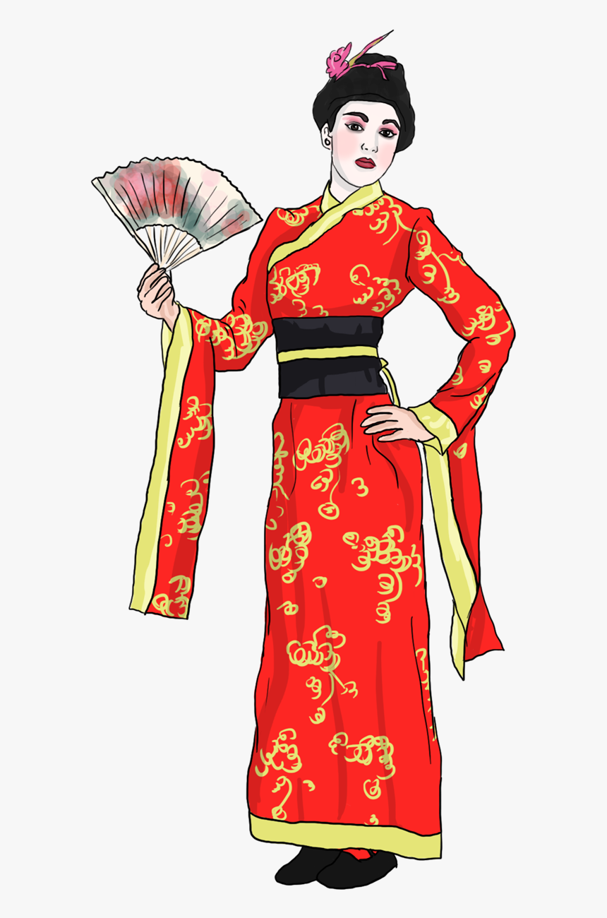 Free Japanese Image Clipartbarn - Geisha Costume, HD Png Download, Free Download