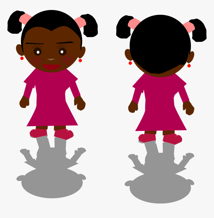 Black Girl - Png - Black Girl Png Clipart, Transparent Png, Free Download