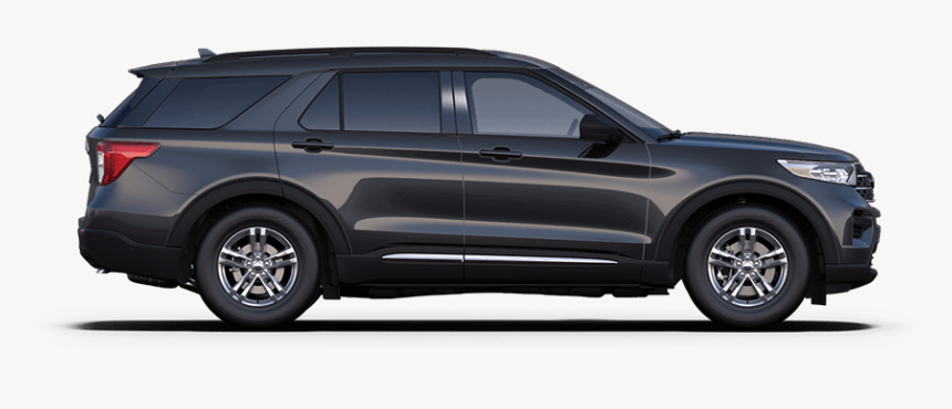 Agate Black - 2020 Ford Explorer Iconic Silver, HD Png Download, Free Download