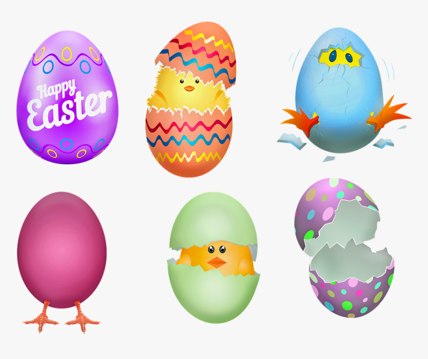 Transparent Cracked Egg Png Cracked Easter Egg Cartoon Png Download Kindpng