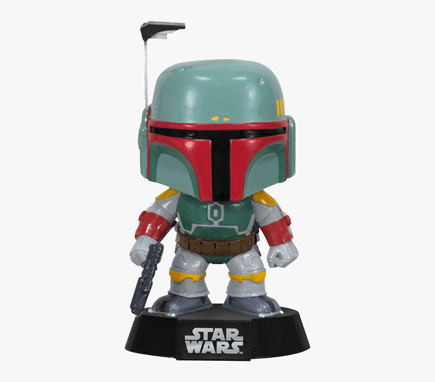 Boba Fett Head Png - Star Wars Funko Pop Boba Fett, Transparent Png, Free Download