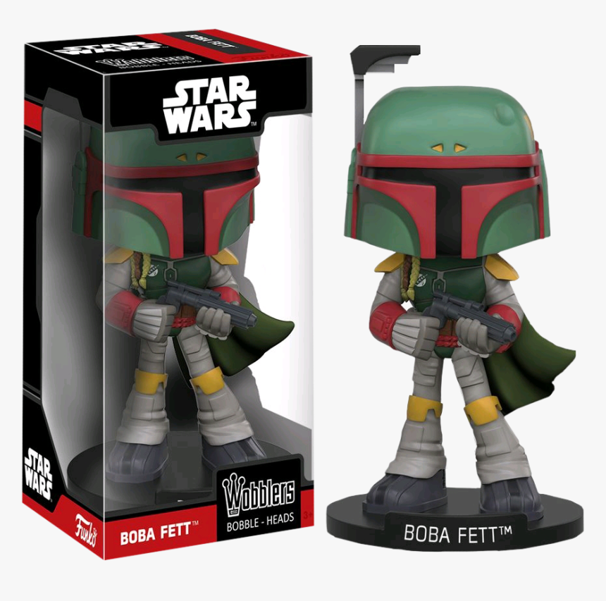 Boba Fett Head Png - Funko Boba Fett, Transparent Png, Free Download