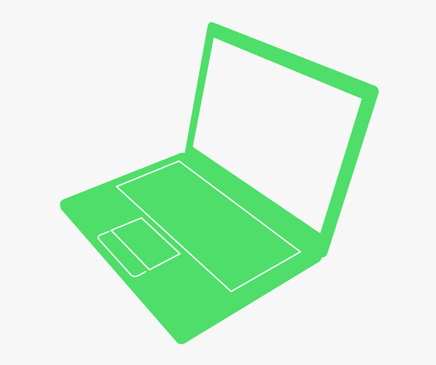 Laptop Silhouette, HD Png Download, Free Download