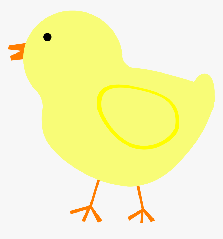 Clipart Duck Easter - Chicken, HD Png Download, Free Download