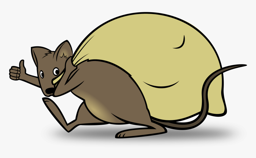 Admin Author At Bug - Rat On A Sack Clipart, HD Png Download, Free Download