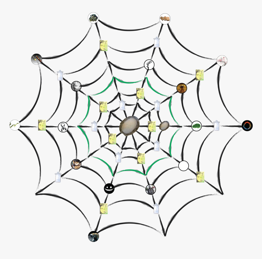 Spider Web Transparent Png - Portable Network Graphics, Png Download, Free Download