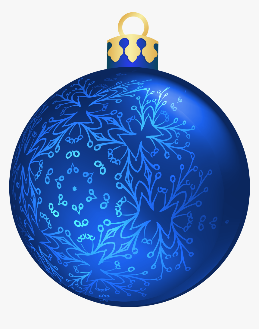 Blue Christmas Ball Png Clipart - Blue Christmas Ball Png, Transparent ...