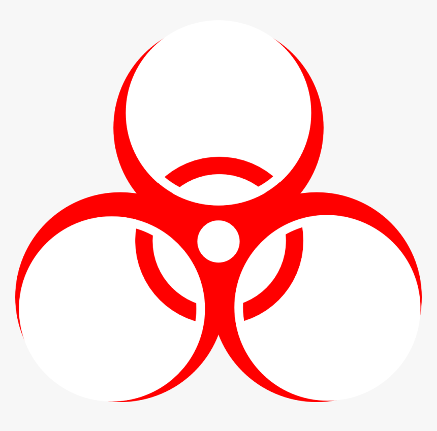 Biological Hazard Hazard Symbol Clip Art - Biohazard Symbol, HD Png Download, Free Download