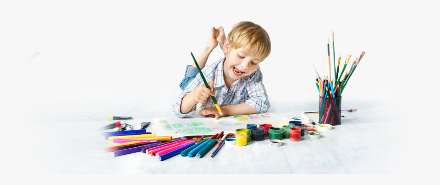 Child Painting Png, Transparent Png, Free Download