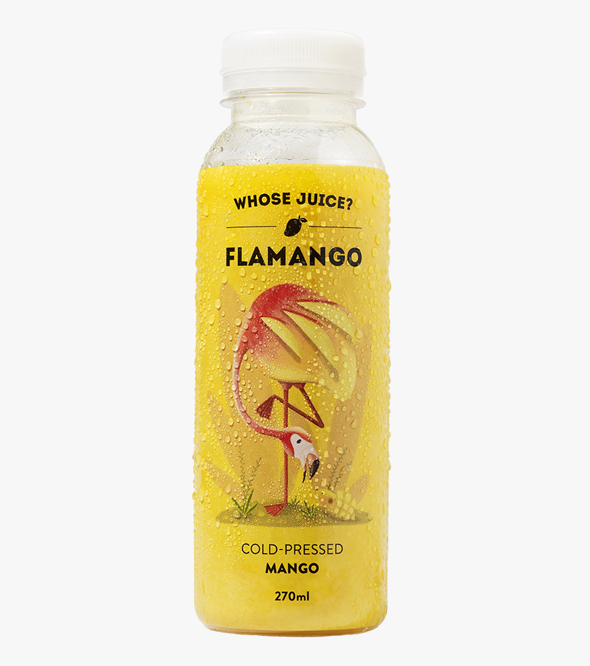 Flamango Cold-pressed Mango Juice - Plastic Bottle, HD Png Download, Free Download