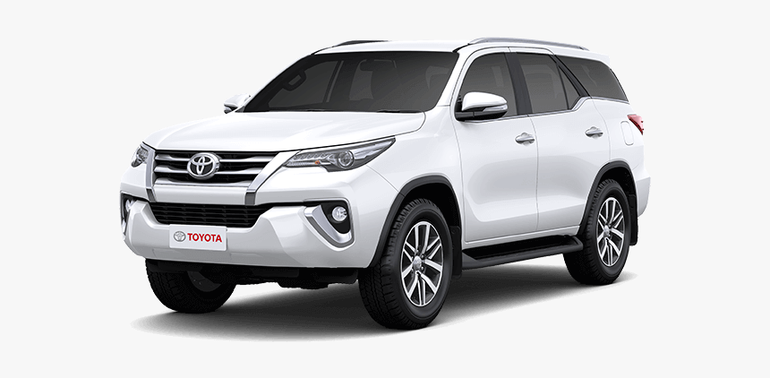 Toyota Fortuner Pearl White, HD Png Download - kindpng