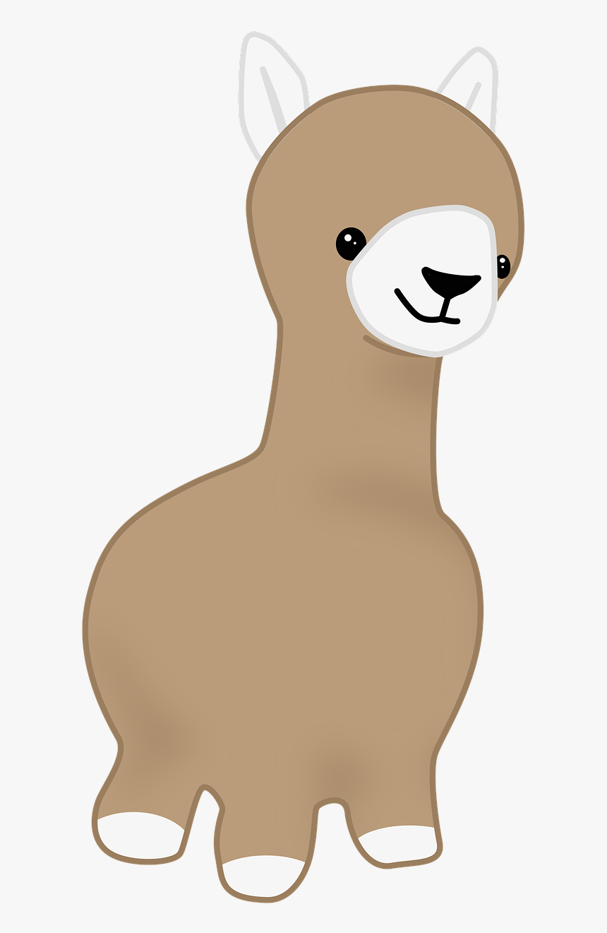 Alpaca, Borrego, Alpaca Kawai, Peru, Animal Of Peru - Cartoon, HD Png Download, Free Download