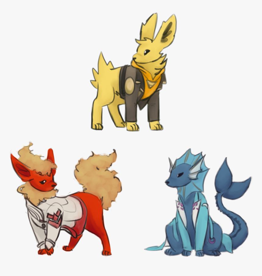 Pokemon Go Teams Eeveelutions, HD Png Download, Free Download