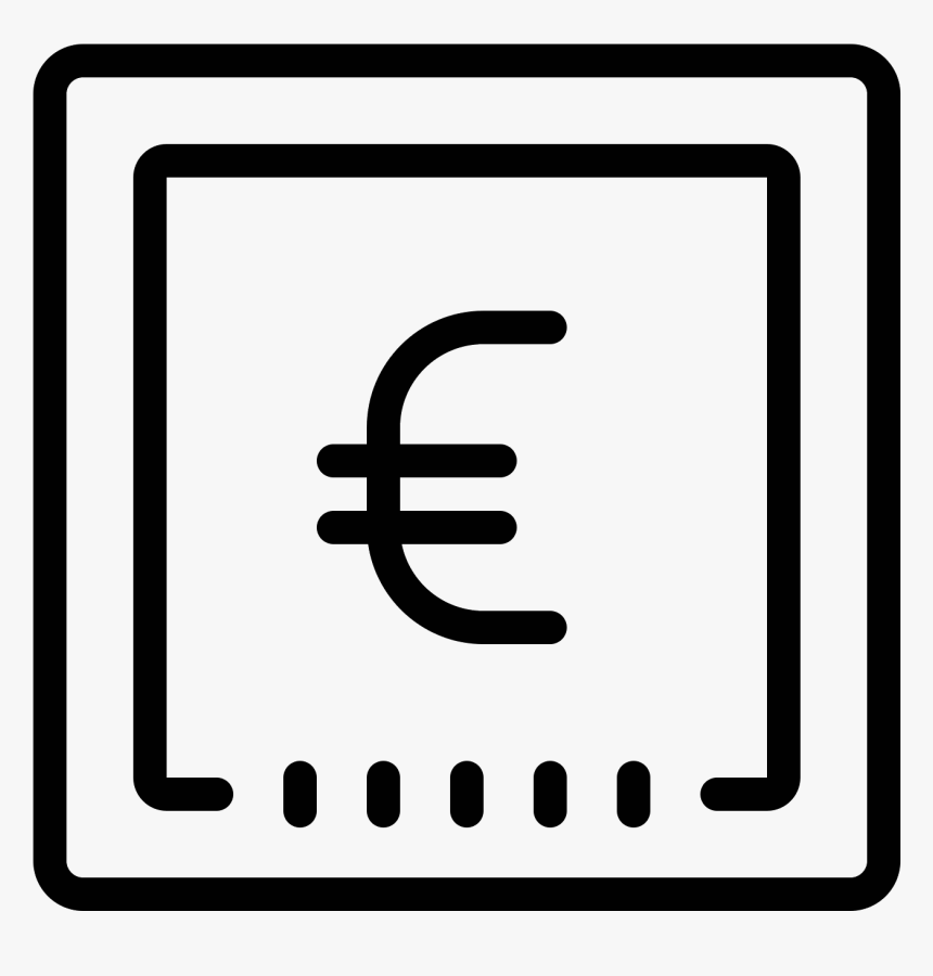 Banque Euro Icon, HD Png Download, Free Download