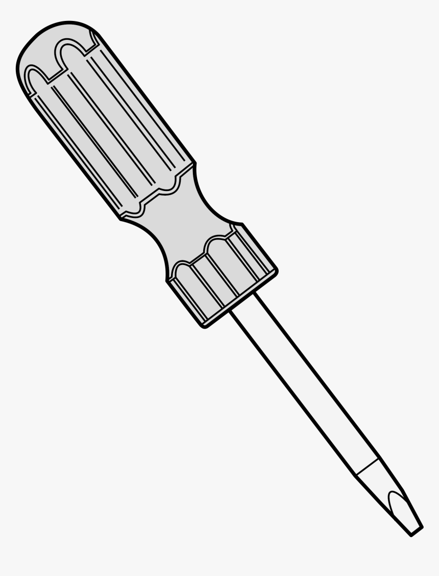 Screwdriver Clipart Large, HD Png Download, Free Download