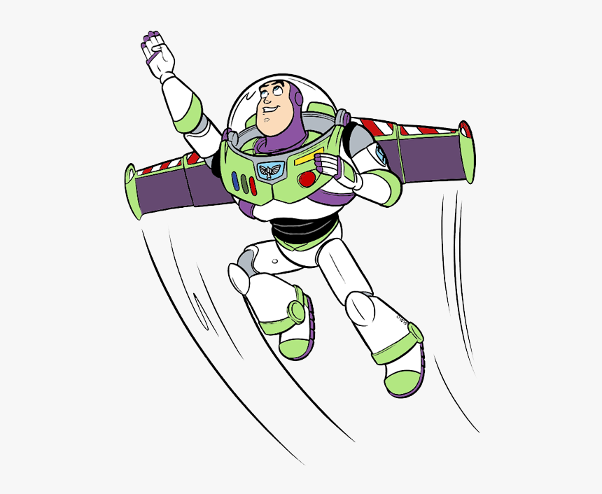 flying buzz lightyear