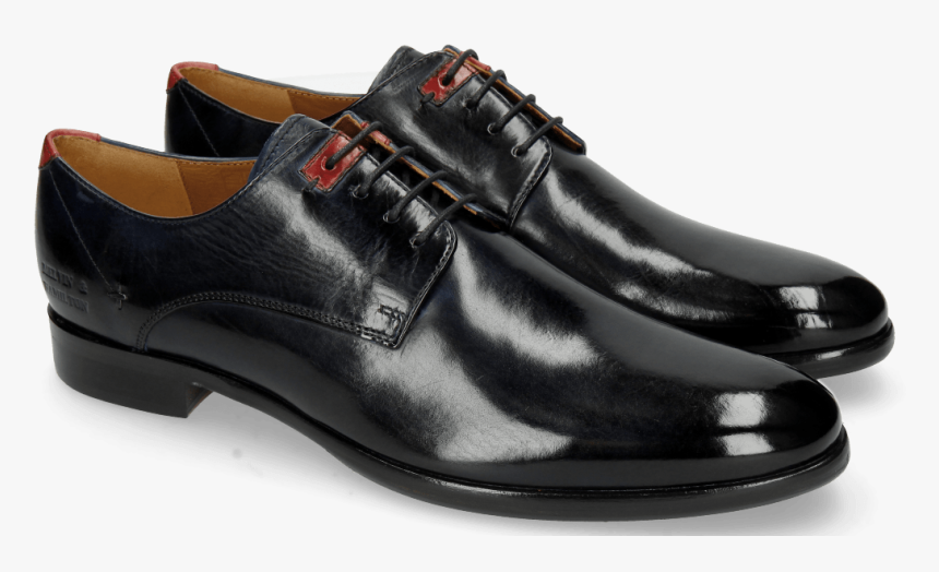 Derby Shoes Clint 1 Navy Deco Pieces Ruby, HD Png Download, Free Download