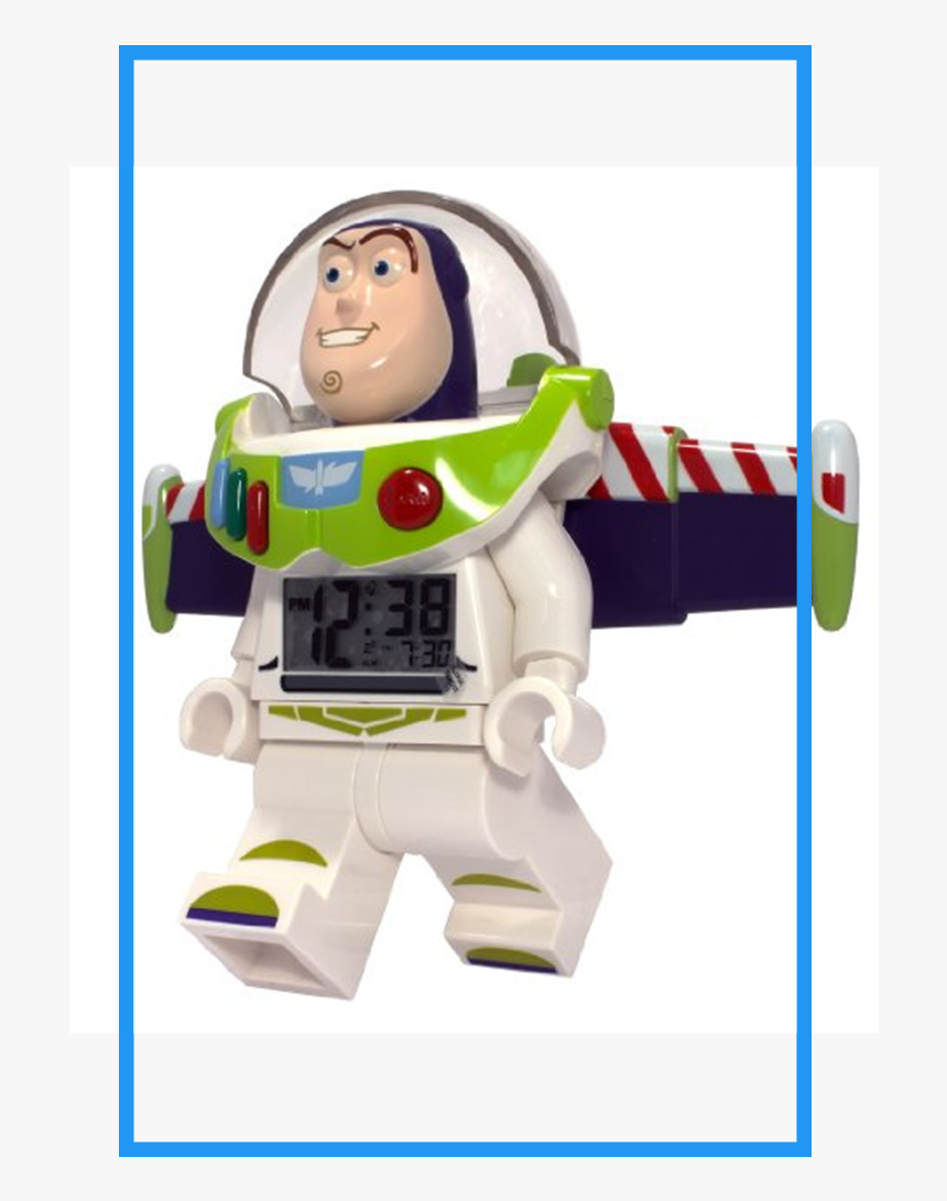 Disney Buzz Lightyear Lego Figure Alarm Clock, HD Png Download, Free Download