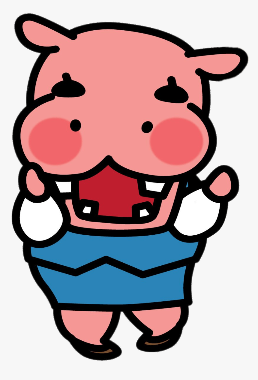 Aggretsuko Character Kabae The Hippopotamus, HD Png Download, Free Download