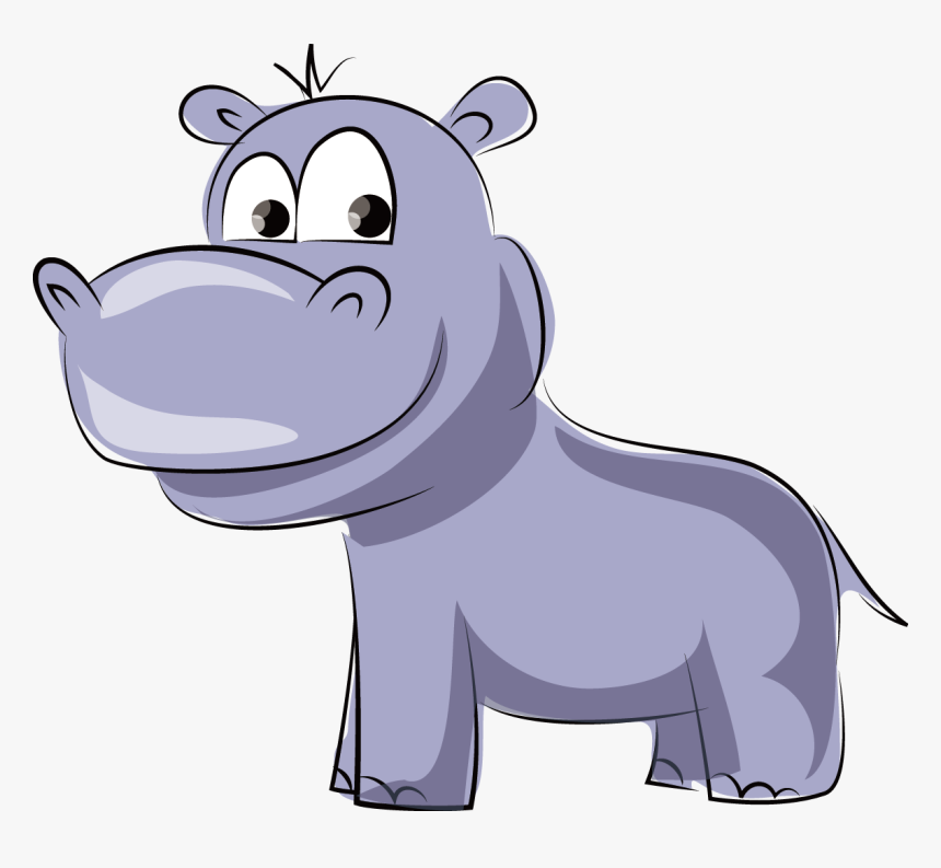 Cartoon Hippo Pictures, HD Png Download, Free Download