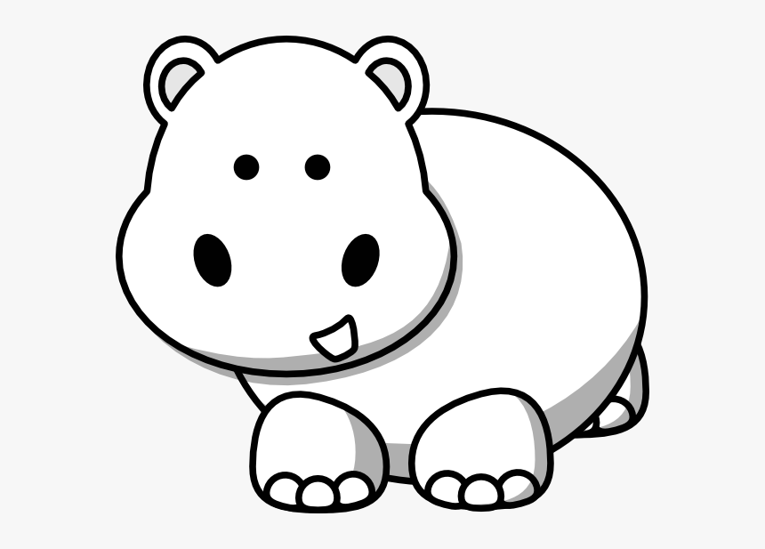 Download Side Hippo Svg Clip Arts Hd Png Download Kindpng