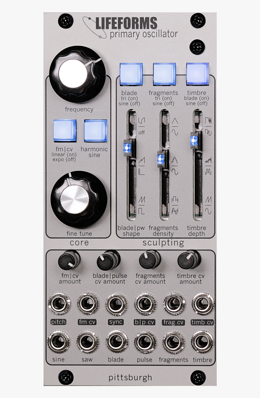 Pittsburgh Modular Lifeforms Primary Oscillator ", HD Png Download, Free Download