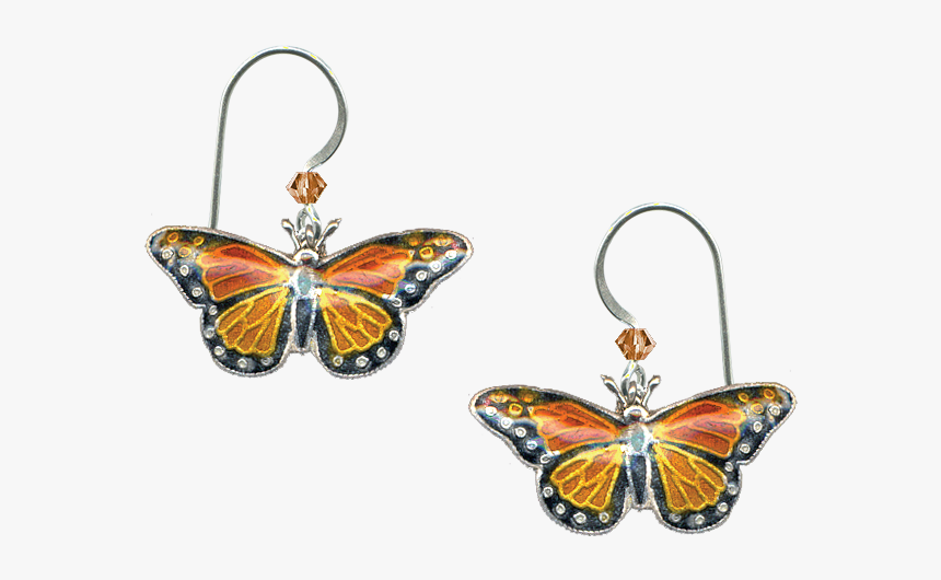 Monarch-earrings, HD Png Download - kindpng