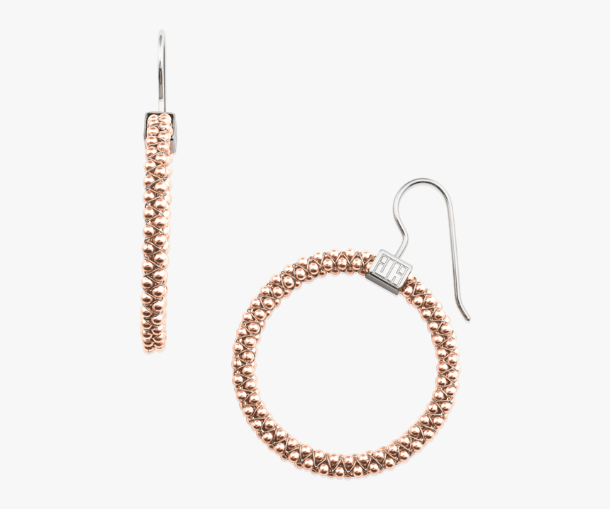 Halo Hoop Earrings Rose Gold, HD Png Download, Free Download