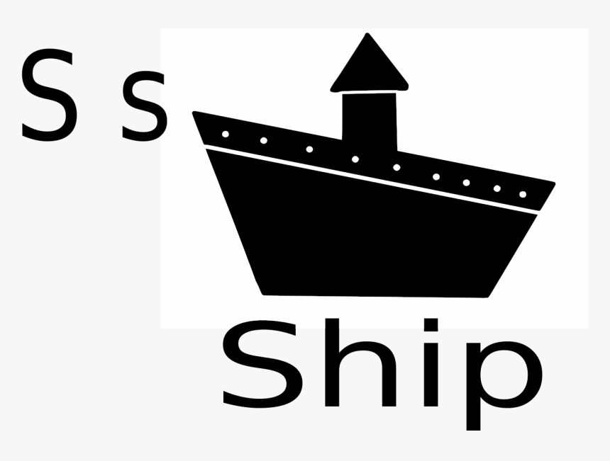 S For Ship Clip Arts, HD Png Download, Free Download