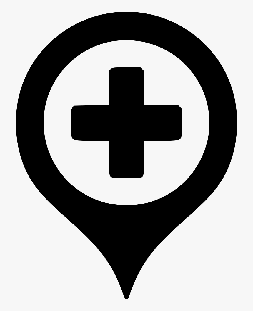 Hospital Map Marker, HD Png Download, Free Download