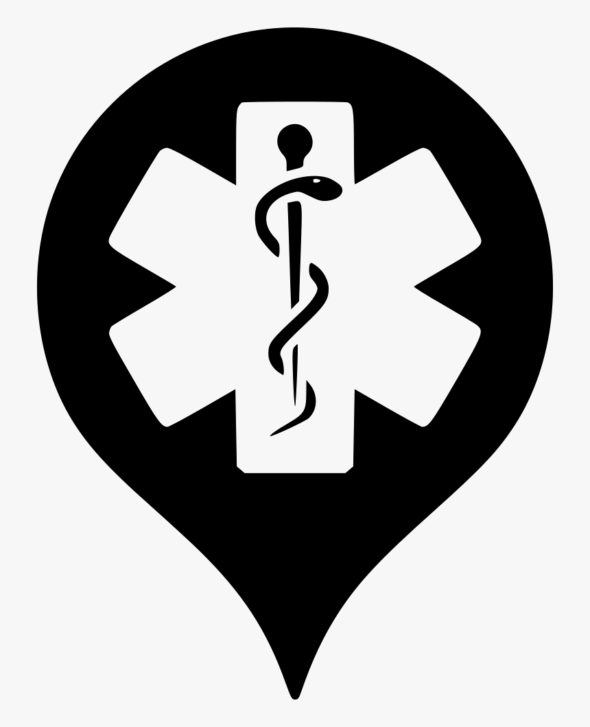 Hospital Map Marker, HD Png Download, Free Download