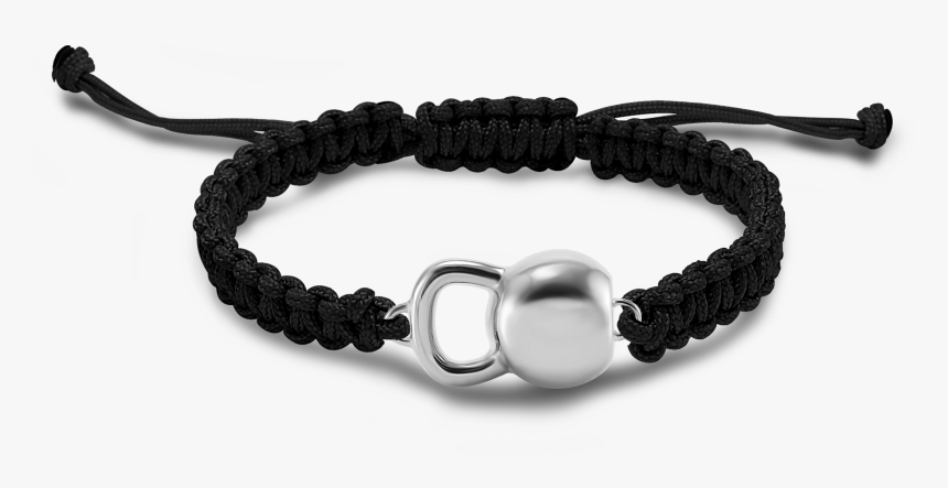 Classic Rope Bracelet With Kettlebell Charm