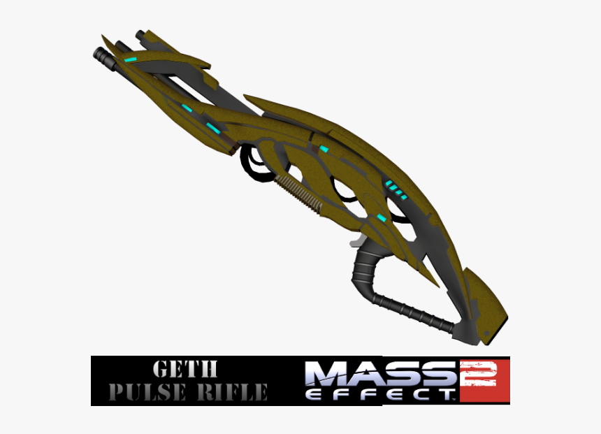 Geth Pulse Sniper Rifle, HD Png Download, Free Download