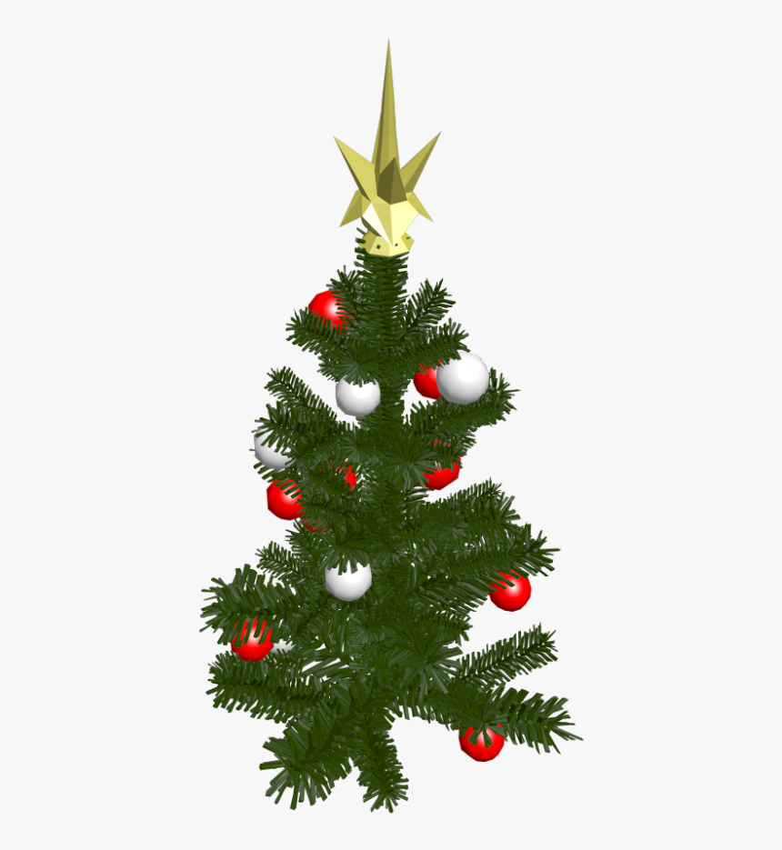 Small Christmas Tree Png, Transparent Png, Free Download