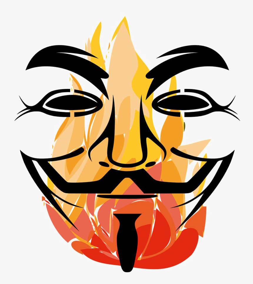 Anonymous Mask Png No Background, Transparent Png, Free Download