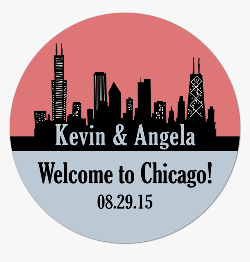 Chicago Skyline Png, Transparent Png, Free Download