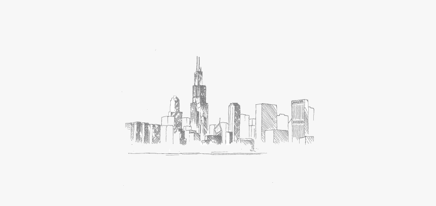 Chicago Skyline Png, Transparent Png, Free Download